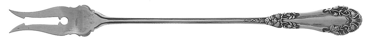 Marcell (Sterling, 1907) Long Handle Pickle/Olive Fork by International Silver-1
