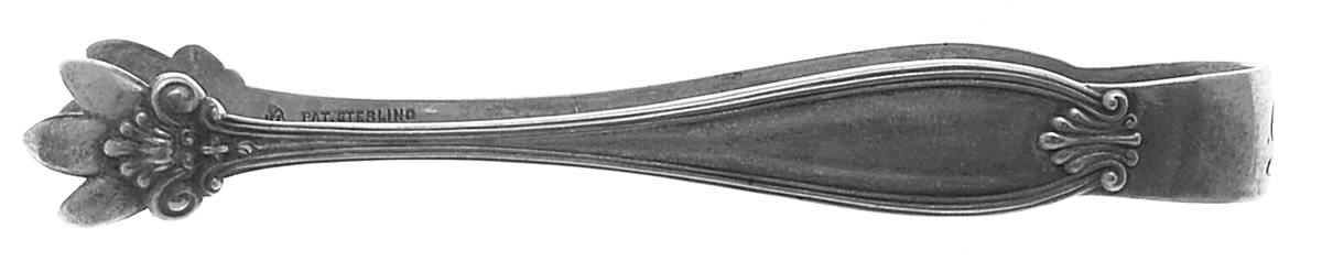 Margaret-Old (Sterling, 1907) Bon Bon Tongs by International Silver-1