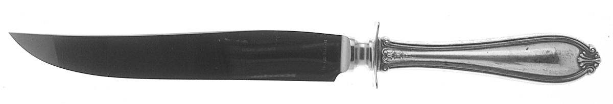 Margaret-Old (Sterling, 1907) Small Steak Carving Knife with Stainless Blade by International Silver-1