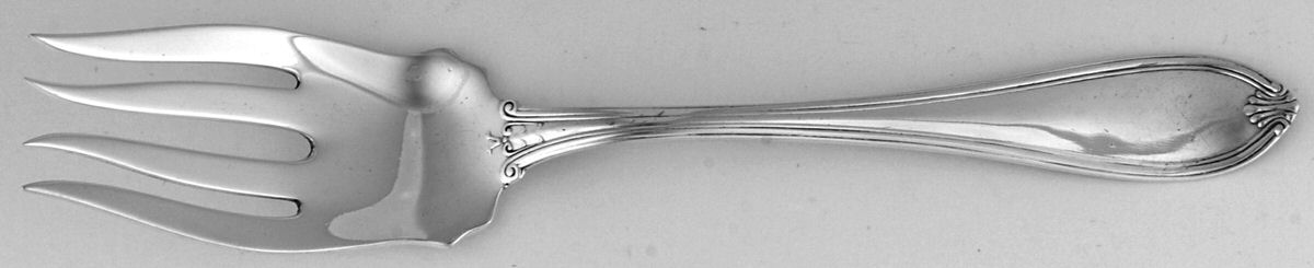 Margaret-Old (Sterling, 1907) Individual Salad Fork by International Silver-1