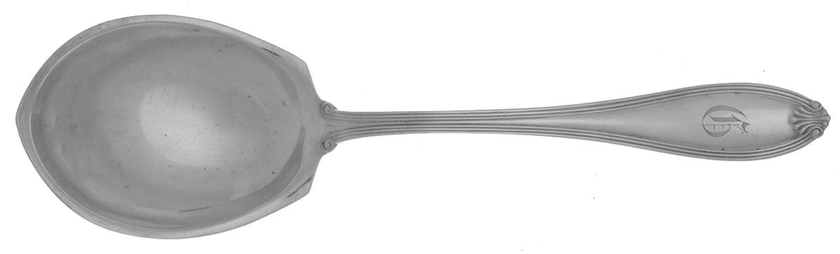 Margaret-New (Sterling, 1912) Preserve Spoon by International Silver-1