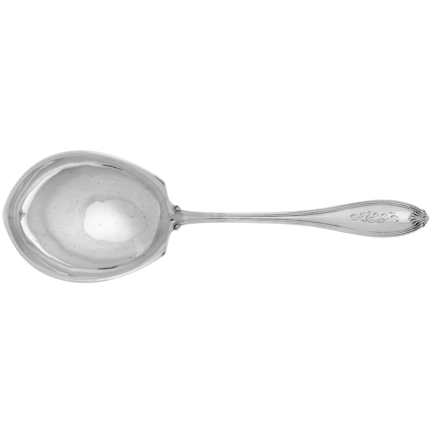 Margaret-New (Sterling, 1912) Small Solid Berry/Casserole Spoon by International Silver-1