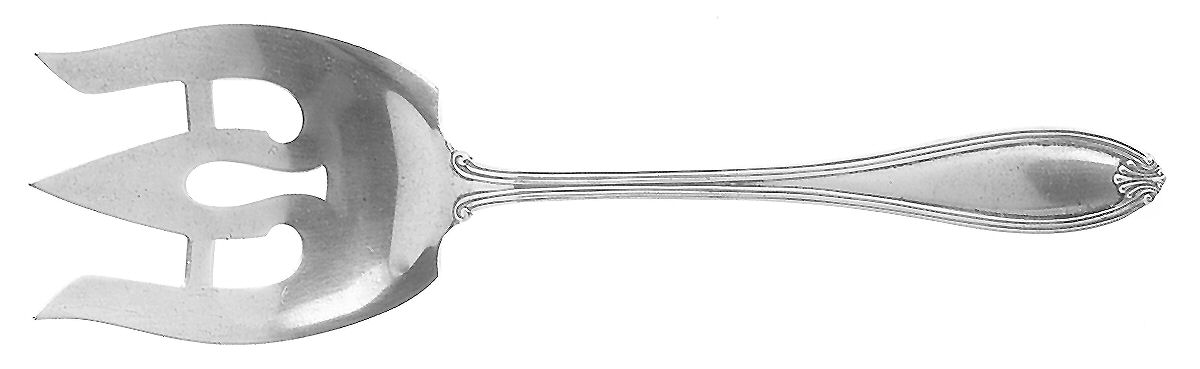 Margaret-New (Sterling, 1912) Solid Salad Serving Fork by International Silver-1