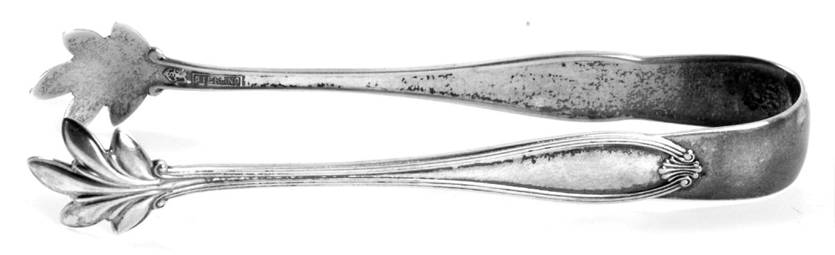 Margaret-New (Sterling, 1912) Small Sugar Tongs by International Silver-1