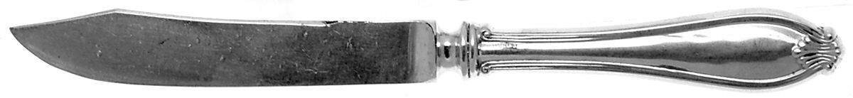 Margaret-New (Sterling, 1912) Individual Fruit Knife with Silverplate Blade by International Silver-1