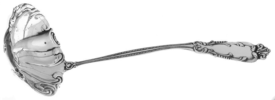 Marina (Silverplate, 1896) Solid Soup Ladle by International Silver-1