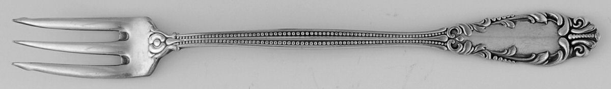 Marina (Silverplate, 1896) Cocktail/Seafood Fork by International Silver-1