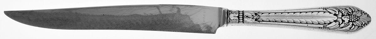 Marquise (Silverplate, 1933) Small Steak Carving Knife with Stainless Blade by International Silver-1