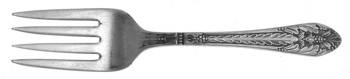 Marquise (Silverplate, 1933) Baby Fork by International Silver-1