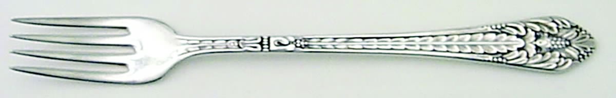 Marquise (Silverplate, 1933) Grille Fork (Viande) by International Silver-1