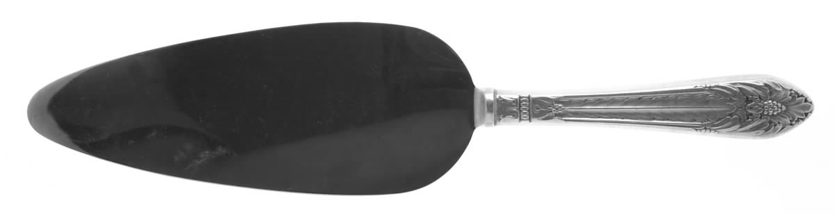 Marquise (Silverplate, 1933) Pie Server with Stainless Blade by International Silver-1