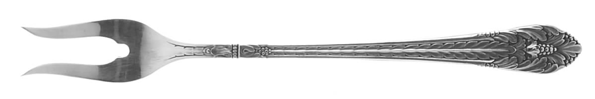 Marquise (Silverplate, 1933) Short Handle Pickle/Olive Fork by International Silver-1