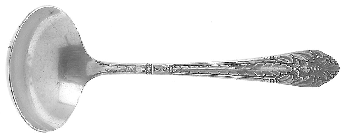 Marquise (Silverplate, 1933) Solid Gravy Ladle by International Silver-1