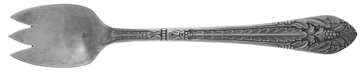 Marquise (Silverplate, 1933) Ice Cream Fork by International Silver-1