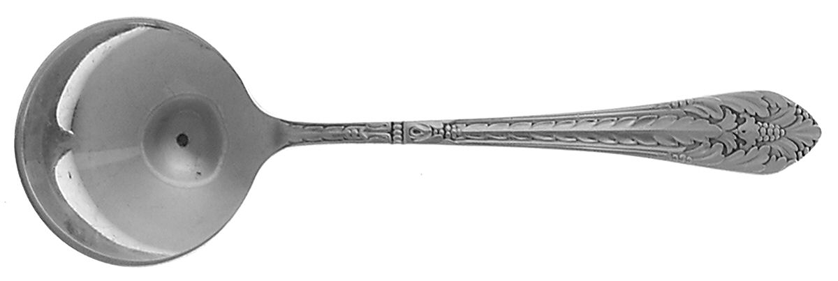 Marquise (Silverplate, 1933) Round Bowl Soup Spoon (Bouillon) by International Silver-1