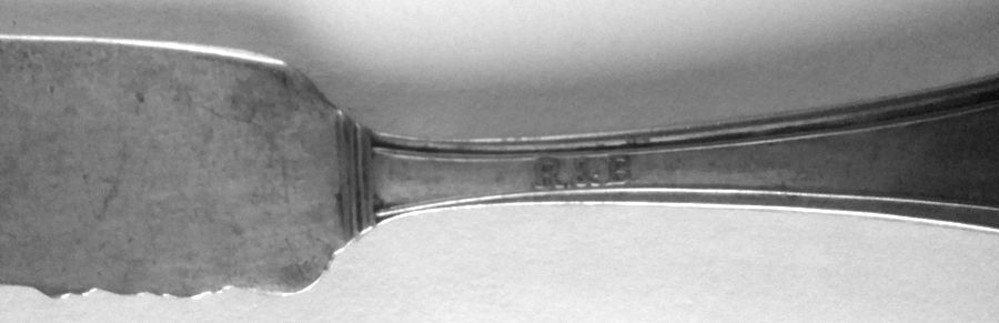 Marquise (Silverplate, 1900) Flat Handle Butter Spreader by International Silver-1