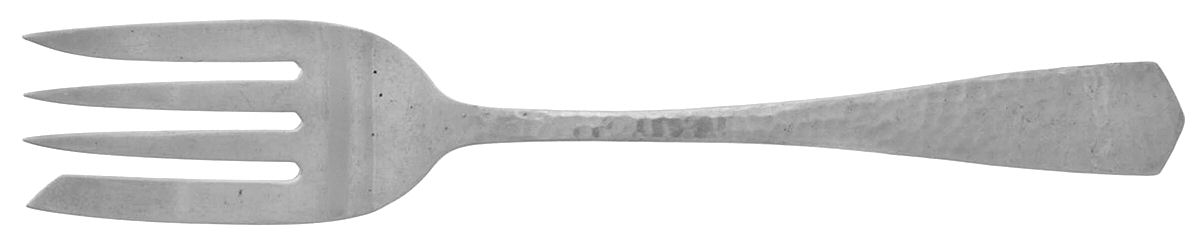 Martel (Sterling, 1925) Small Solid Cold Meat Serving Fork by International Silver-1