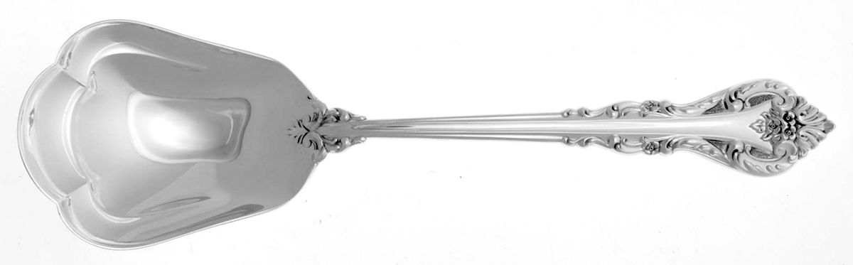 Masterpiece (Sterling, 1963) Solid Smooth Casserole Spoon by International Silver-1