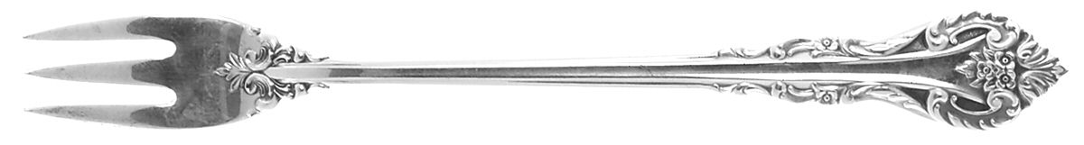 Masterpiece (Sterling, 1963) Cocktail/Seafood Fork by International Silver-1