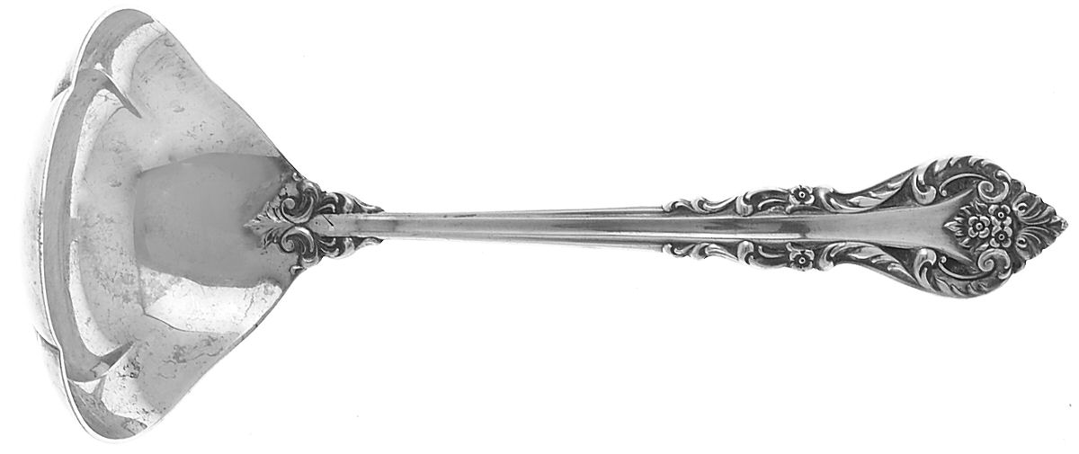 Masterpiece (Sterling, 1963) Solid Gravy Ladle by International Silver-1