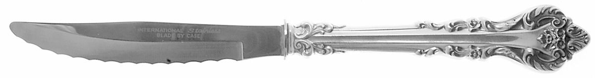 Masterpiece (Sterling, 1963) Individual Steak Knife Hollow Handle by International Silver-1