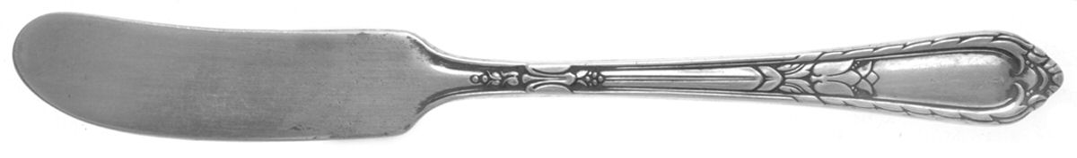Masterpiece (Silverplate, 1932) Flat Handle Butter Spreader by International Silver-1