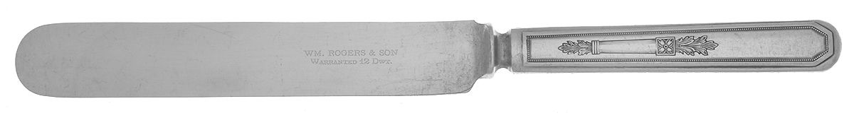 Mayfair (Silverplate, 1923) Blunt Solid Knife with Bolster by International Silver-1