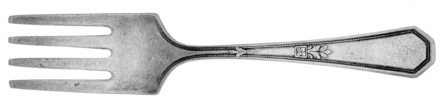 Mayfair (Silverplate, 1923) Baby Fork by International Silver-1