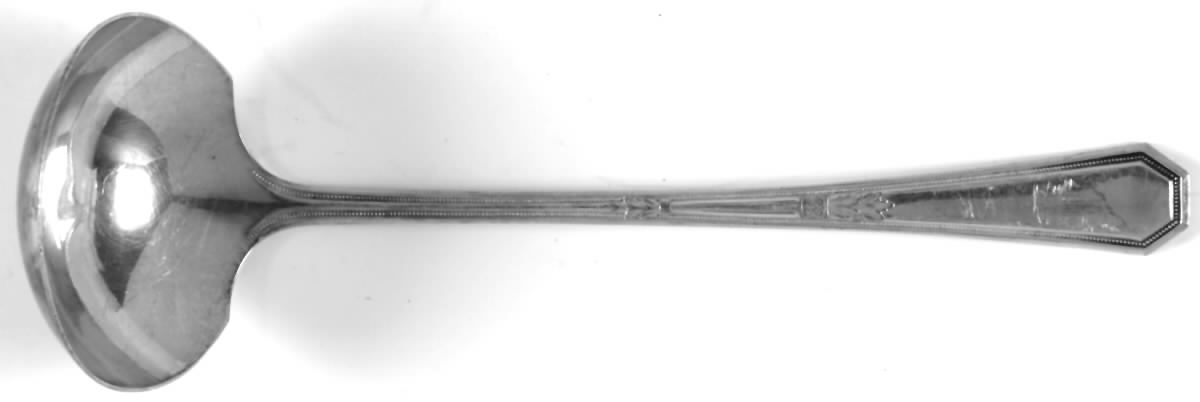Mayfair (Silverplate, 1923) Solid Piece Cream Ladle by International Silver-1