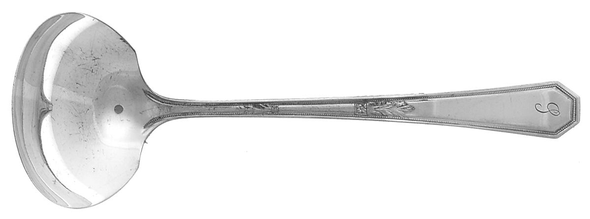 Mayfair (Silverplate, 1923) Solid Gravy Ladle by International Silver-1