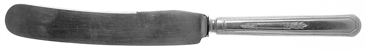Mayfair (Silverplate, 1923) Old French Solid Knife with Bolster by International Silver-1