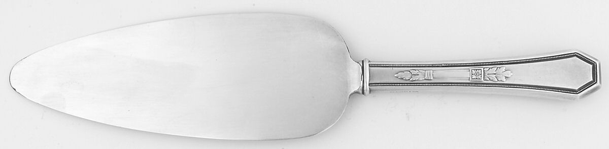 Mayfair (Silverplate, 1923) Pie Server with Silverplate Blade by International Silver-1