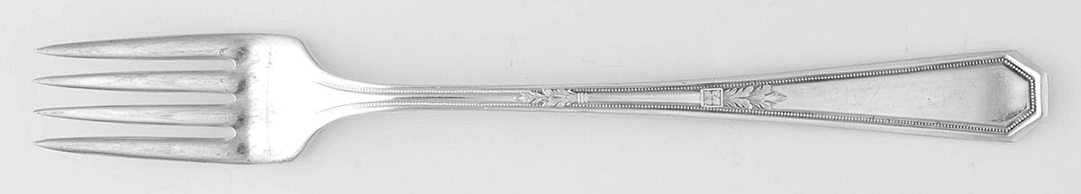 Mayfair (Silverplate, 1923) Grille Fork (Viande) by International Silver-1