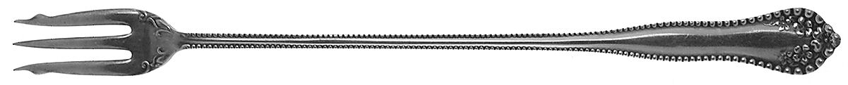 Mayflower (Silverplate, 1901-1896) Long Handle Pickle/Olive Fork by International Silver-1
