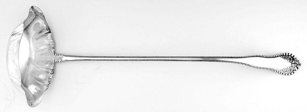Mayflower (Silverplate, 1901-1896) Punch Ladle Solid Piece by International Silver-1