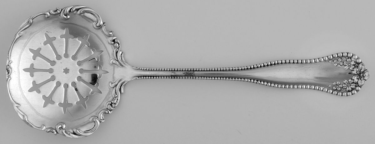 Mayflower (Silverplate, 1901-1896) Tomato Server, Solid Piece by International Silver-1