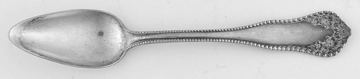 Mayflower (Silverplate, 1901-1896) Fruit/Orange Spoon by International Silver-1