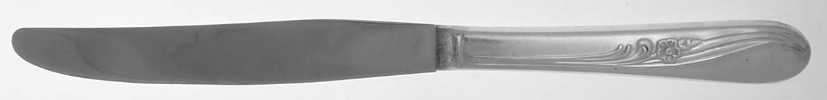 Meadow Flower (Silverplate, 1940) Modern Hollow Knife by International Silver-1