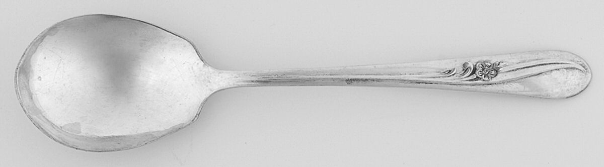 Meadow Flower (Silverplate, 1940) Sugar Spoon by International Silver-1