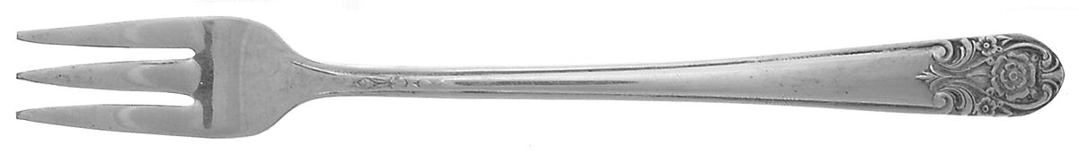 Melody (Silverplate, 1954) Cocktail/Seafood Fork by International Silver-1