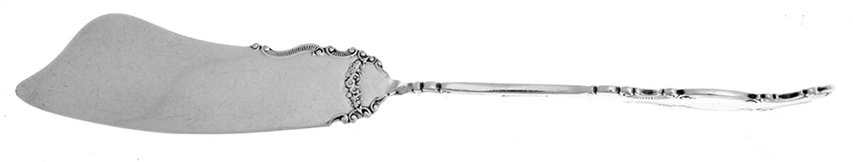 Melrose (Silverplate, 1898) Flat Twisted Handle Master Butter Knife by International Silver-1