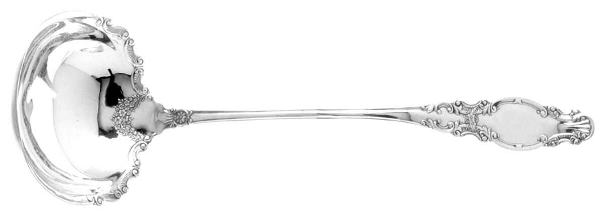 Melrose (Silverplate, 1898) Solid Soup Ladle by International Silver-1