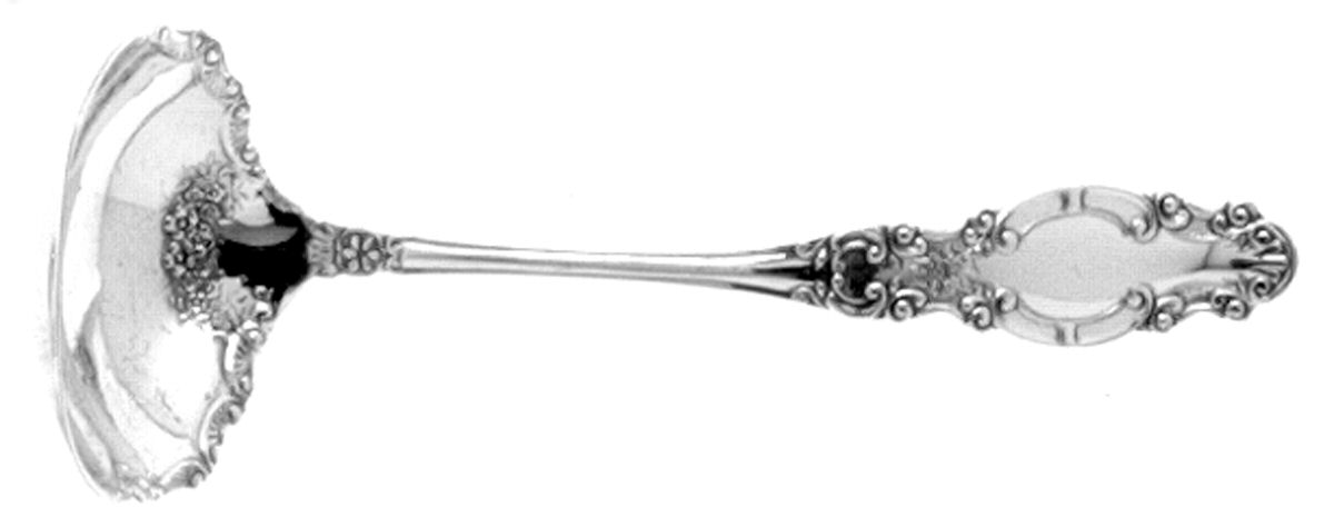 Melrose (Silverplate, 1898) Solid Piece Cream Ladle by International Silver-1