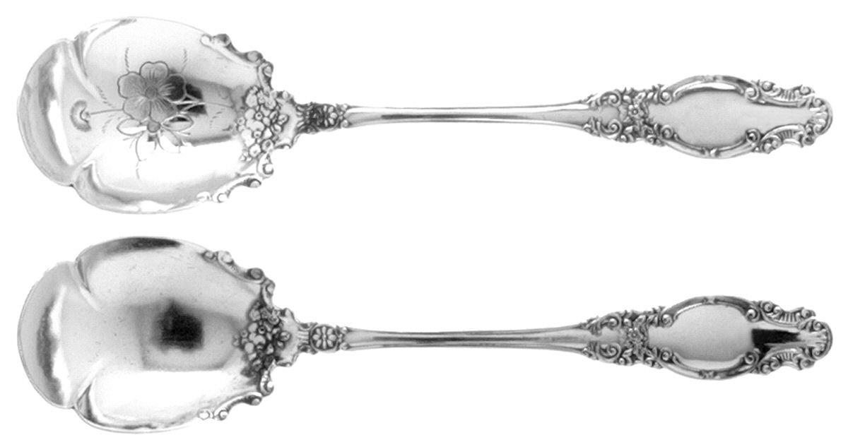 Melrose (Silverplate, 1898) Sugar Spoon by International Silver-1