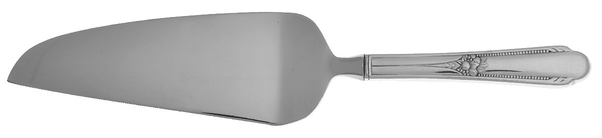 Memory-Hiawatha (Silverplate, 1937) Pie and Cake Server with Stainless Blade HC by International Silver-1