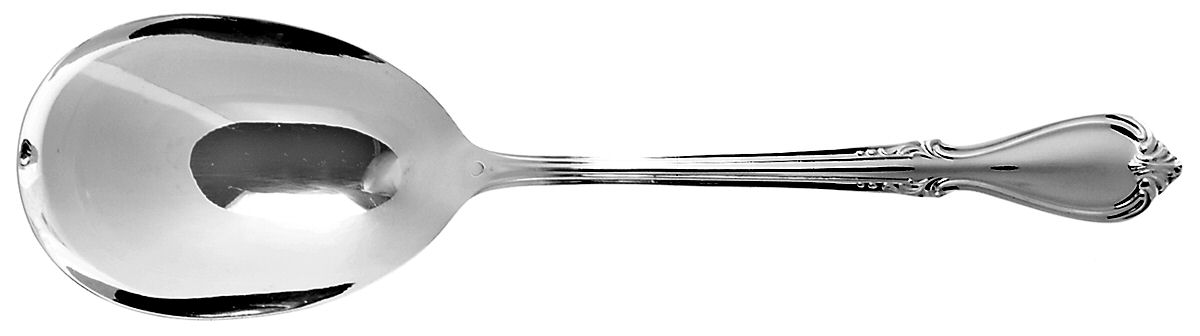Memory (Silverplate, 1952) Solid Smooth Casserole Spoon by International Silver-1