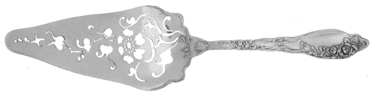 Mille Fleurs (Sterling, 1904) Jelly/Cake Server by International Silver-1