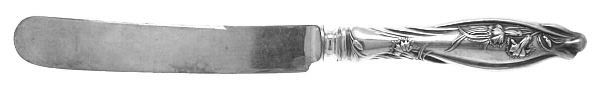 Mille Fleurs (Sterling, 1904) Old French Hollow Knife by International Silver-1