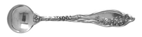 Mille Fleurs (Sterling, 1904) Master Salt Spoon by International Silver-1