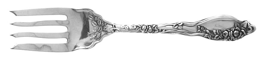 Mille Fleurs (Sterling, 1904) Individual Salad Fork by International Silver-1